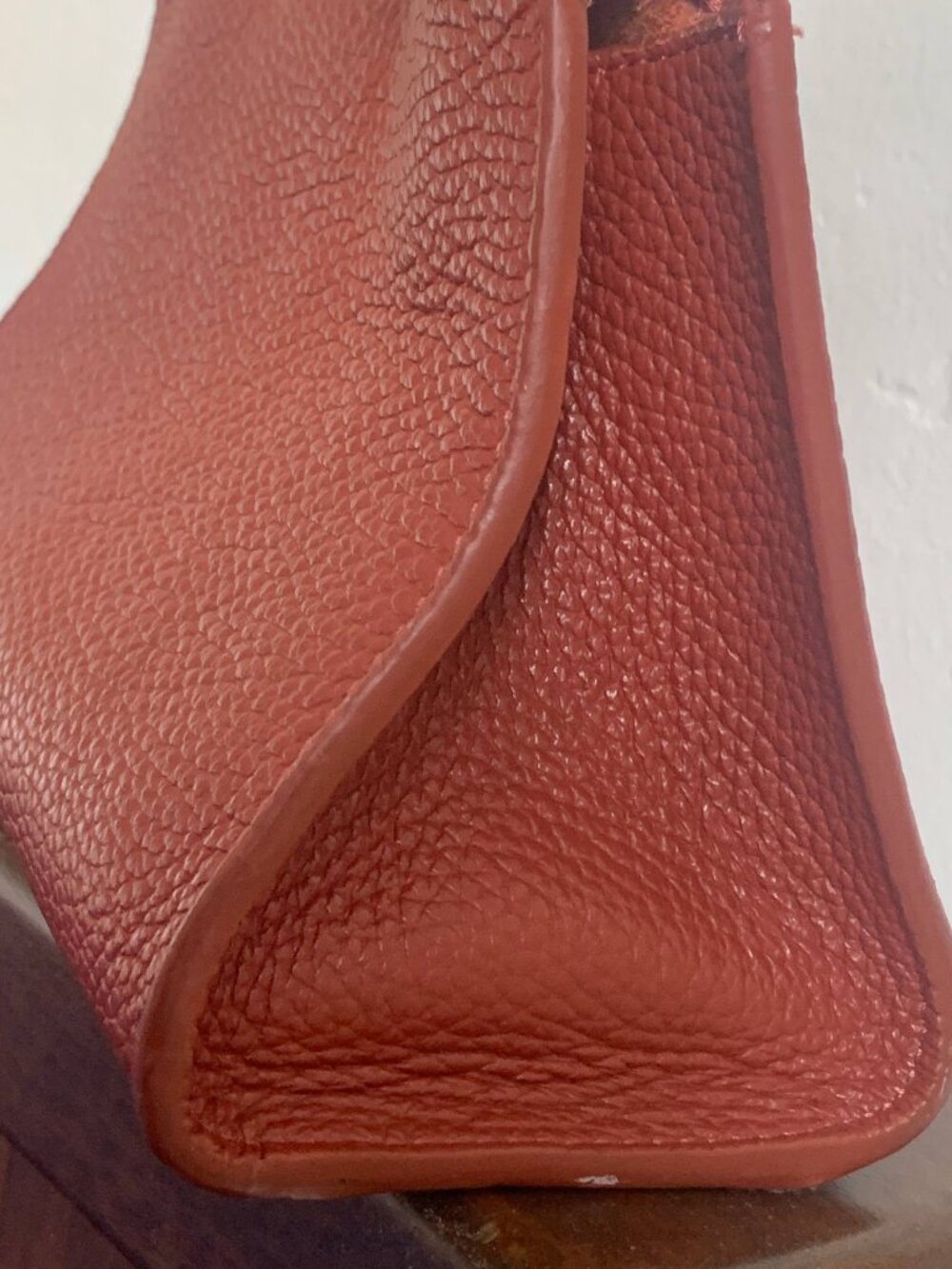 Cuyana Mini Double Loop Bag (Rust) - Picture 6 of 7